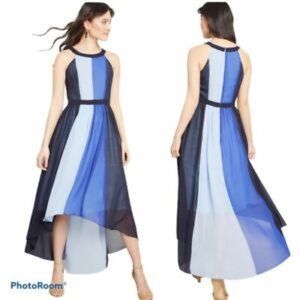 Peachy Queen Maxi Dress in Blue from Mod Cloth